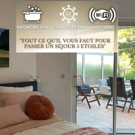 Apartment Design & Luxe En Bord De Mer A Golfe Juan - 2 - Wifi - Climatisation - Terrasse - 5 Min De Cannes